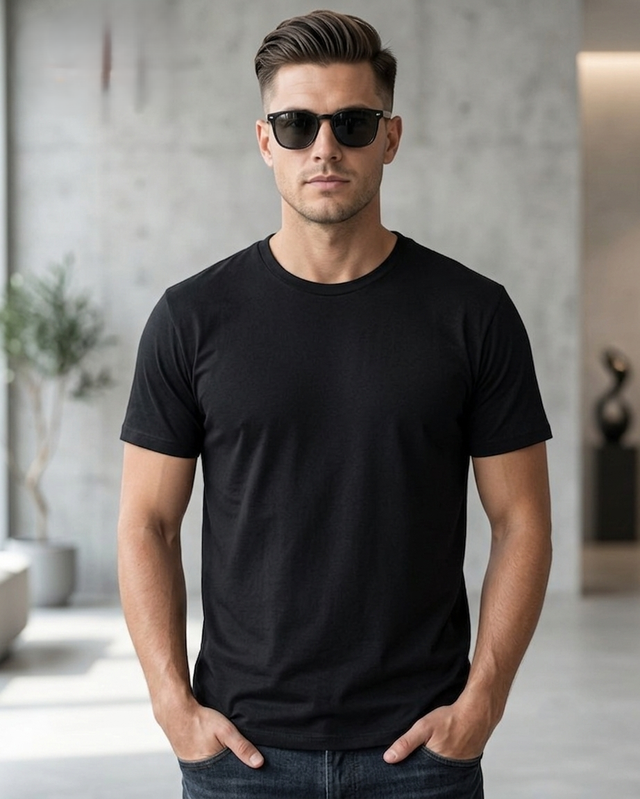 Men's Regular fit Customizable T-shirt