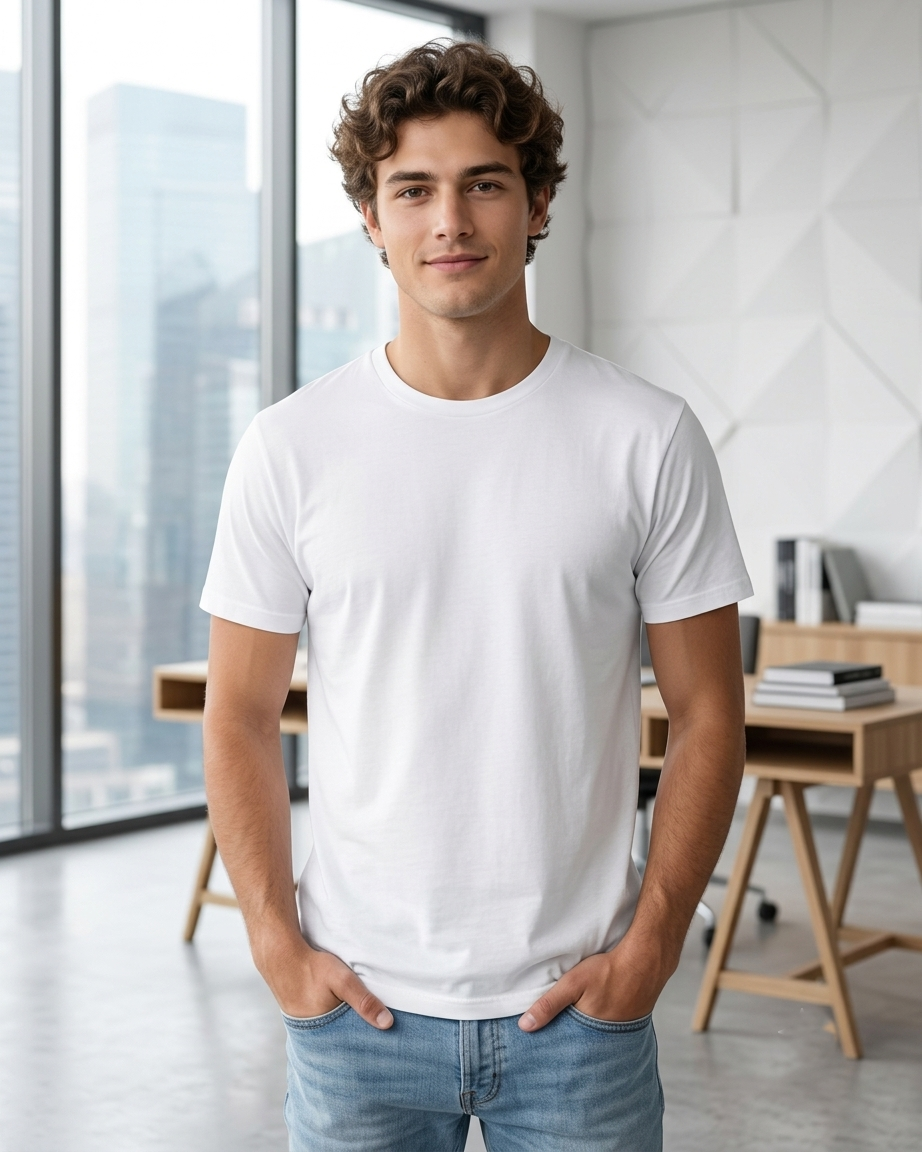 Men's Regular fit Customizable T-shirt